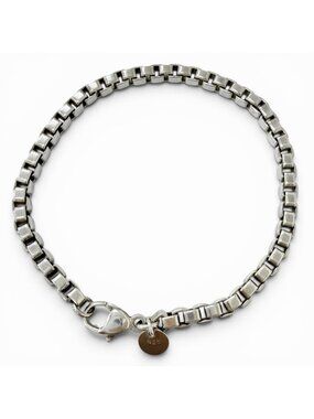 Tiffany & Co Venetian Chain Bracelet Silver